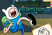 Livre de coloriage Adventure Time