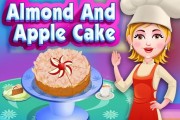 Gâteau aux amandes et aux pommes