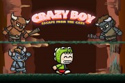Crazy Boy s'échappe de la grotte