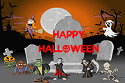 Joyeux Halloween Slide