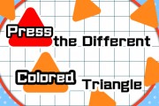 Appuyez sur les différents triangles colorés