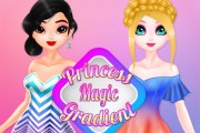 Dégradé magique de princesse