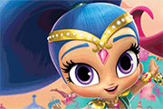 Shimmer And Shine Crayon à colorier