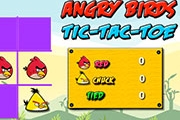 怒っている鳥Tic-Tac-Toe