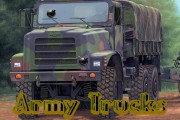 Objets cachés de camions de l'armée