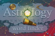 Recherche de mots d'astrologie
