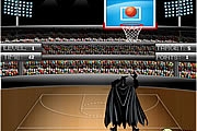 蝙蝠侠与超人篮球比赛