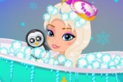 Bébé Elsa douche Frozen
