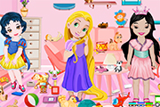 Nettoyage bébé Princesses Jouets Chambre