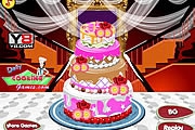 大肥胖婚礼蛋糕装饰
