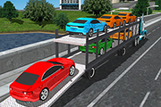Simulateur de camion de transport de voiture