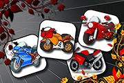 Cartoon Motorbikes Memory