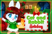 Cat and Rabbit Holiday
