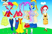 Colorful Doll Dressup