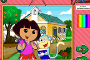 Dora Coloring scolaire