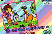 Dora The Explorer Coloring 2
