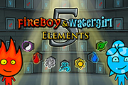 Fireboy et Watergirl 5 Eléments
