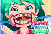 재미있는 치과 의사 수술