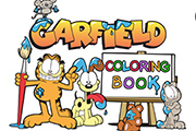Livre de coloriage Garfield