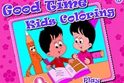 Good Time enfants Coloriage