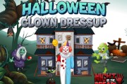 Habillage de clown d'Halloween