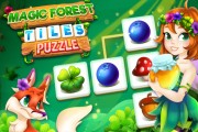 Puzzle Tuiles Forêt Magique