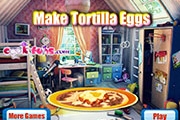 Make Tortilla Eggs