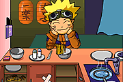 Naruto mangent des nouilles étirées