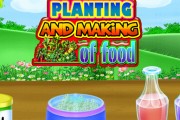 Plantation et fabrication de nourriture