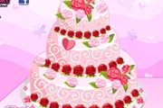 玫瑰婚禮蛋糕