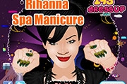 Rihanna Spa Manicure