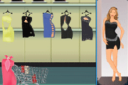 쇼핑 N 복장 바구니 공 게임 : 락 소녀 드레스