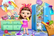 Sweet Baby Girl Cleanup Maison en désordre