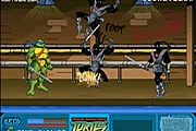 Teenage Mutant Ninja Turtles - bagarre de clan de rue de pied